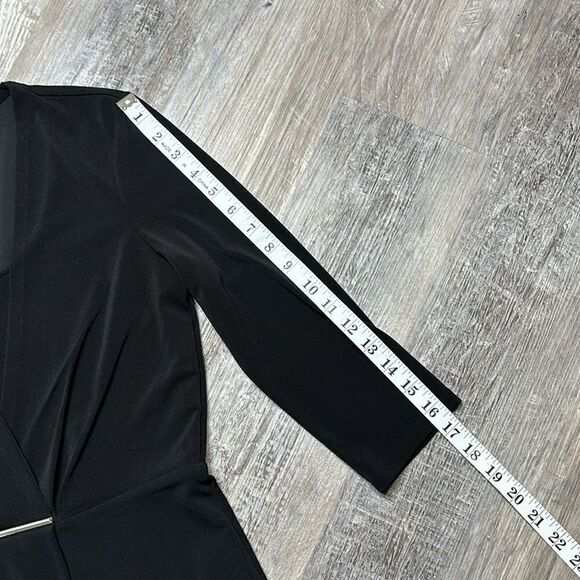 WHITE HOUSE | BLACK MARKET • XS • black • lined • 3/4 sleeve • woman’s top - Picture 4 of 10